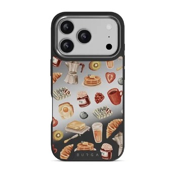 Sunny Side Up - iPhone 17 Pro Case, Elite Mirror Dark (MagSafe) / Gunmetal