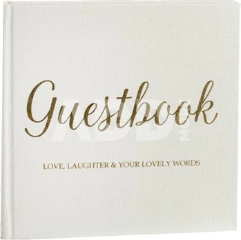Focus Essence Album 20x20 Guestbook White