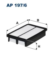Oro filtras FILTRON AP 197/6 kaina