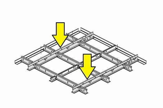 Tvirtinimo detalė Knauf Bearing Structures for Suspended Ceiling