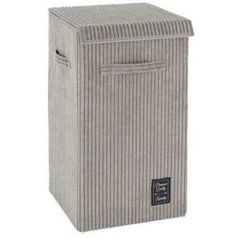 Washing basket CORA, 63 L, pilkas, WENKO