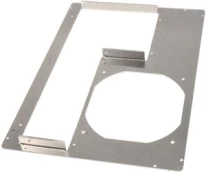DimasTech Case backpanel Micro-ATX, 5 slots, Aluminium (S0022RW) kaina