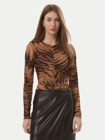 Bardot Glaustinukė Brea 60705TB Ruda Slim Fit