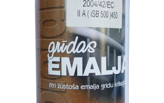 Grindų dažai BIOLAR, 0,8 l, rudos sp., greitai džiūstantys