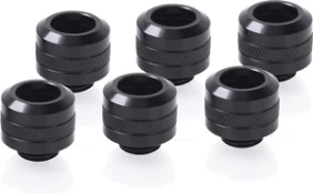 Jungtis Alphacool Eiszapfen PRO 13mm HardTube fitting G1/4, 6 vnt. kaina