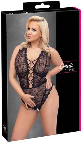 Cottelli curves Body Lace 90D/XL glaustinukė