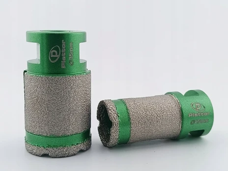Plattor deimantinė skylės gręžimo karūna su freza M14 35mm