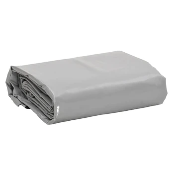 Tentas, pilkos spalvos, 1,5x2,5m, 600g/m²