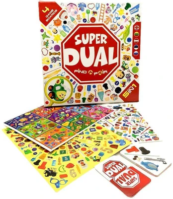Stalo žaidimas „SuperDual“
