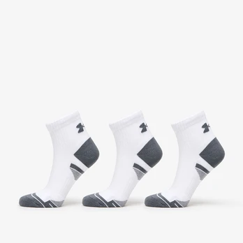 Under Armour Performance Cotton 3-Pack QTR Socks White - Dydis L (1379528-100 Kojinės)