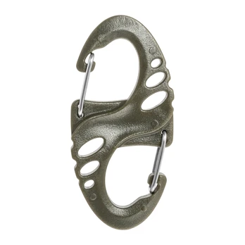 Brytzky Tactical GripLock 3 Olive Karabinas, 10 vnt.