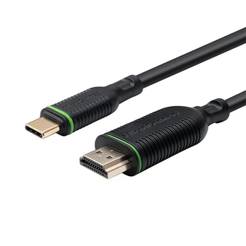 AV adapteris MicroConnect Microconnect MC-USBCHDMI2 kabelio adapteris 2m USB C tipo HDMI juodas