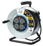 Electraline 49045 Cable Reel 25M kaina