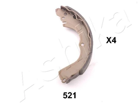 Stabdžių trinkelių komplektas ASHIKA 55-05-521