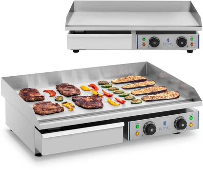 Royal Catering Grilis elektrinis su wysokim rantem plot. 75cm