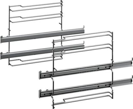 Bosch HEZ538200 Extension rails, 2-level, Nerūdijančio plieno