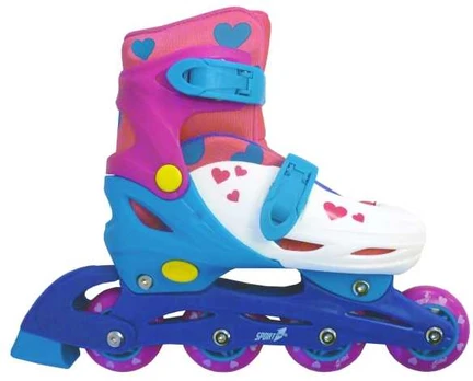 Sport One Sport1 ''Easy Roller'' Rožinė inlinere Rulleskøjter til børn str. 31-34