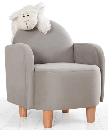 Fotelis Hanah Home Nock, pilkas, 47 cm