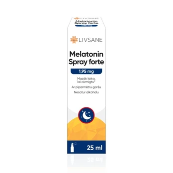 LIVSANE Melatonin Spray purškalas, 25 ml