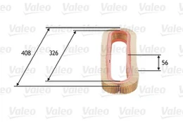 Oro filtras VALEO 585667 kaina