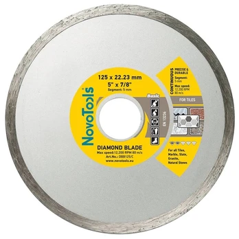 Deimantinis diskas NovoTools DBB125/C, 125 mm x 22.2 mm