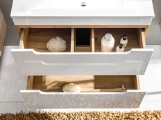 Vonios spintelė COMAD ARUBA WHITE 804 FSC, balta kaina
