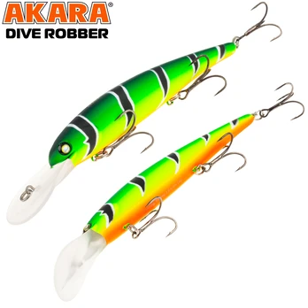 Vobleris AKARA Dive Robber, 120 mm, A107 (DVR120F-A107)