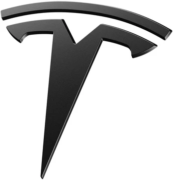 Spigen Tesla Front Emblem, juodas - Tesla Model Y(Juniper)