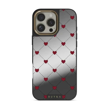 Love Letter - iPhone 16 Pro Max Case, Elite Mirror (MagSafe) / Gold