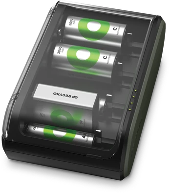 GP Battery Universalus USB akumuliatorių kroviklis GP B631-2B1