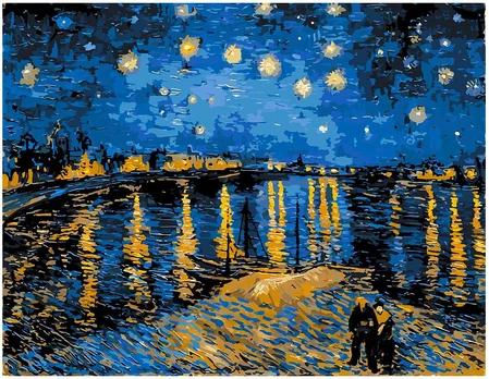 Omaart Starry Night Over the Rhône