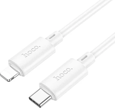 Cable USB C to Lightning Hoco PD 27W 2 m X88 baltas