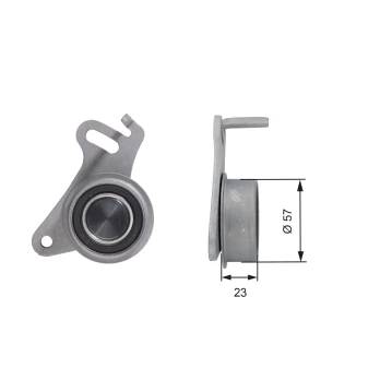GATES GATT42130 Timing belt tensioner pulley