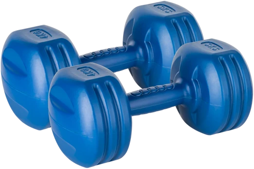 Bituminiai hanteliai 2x4kg, REBEL ACTIVE