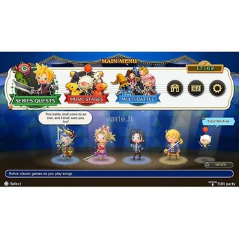 Theatrhythm Final Bar Line Nintendo Switch