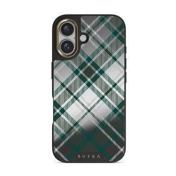 Mint Cookie - iPhone 16 Case, Elite Mirror (MagSafe) / Gold