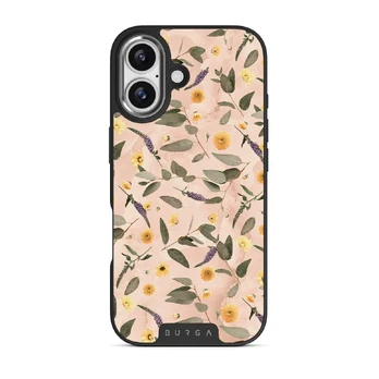 Sunday Brunch - Flowers iPhone 17 Case, Elite Dark (MagSafe) / Silver