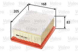 Oro filtras VALEO 585047 kaina