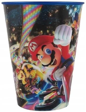 Super Mario Kart plastikinis puodelis, 260 ml
