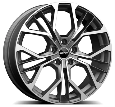 GMP MATISSE 6.5X16 5X100 ET45 SZARY/POLER