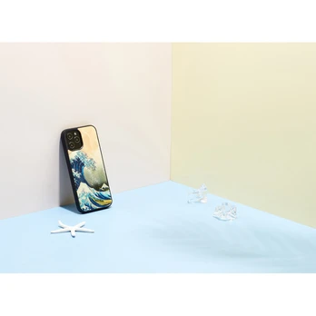 Dėklas iKins case for Apple iPhone 12 Pro Max great wave off