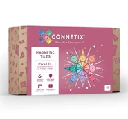 Connetix Pastelinis Geometrinis rinkinys 40 dalių kaina