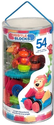 Bristle Blocks Šerių blokas - džiunglės, 54 vnt. (703093)