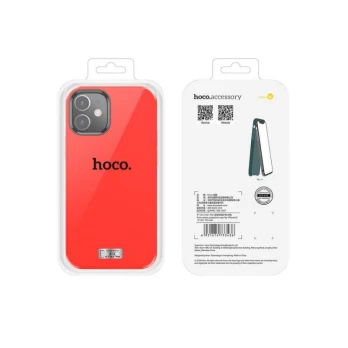 Dėklas "Hoco Pure Series" skirtas iPhone 12 Mini raudonas