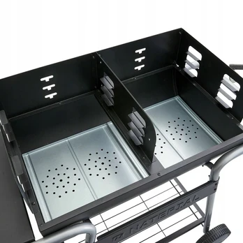 Naterial Anglinis grilis 40x32 cm Icarus Alpha Ii Trolley Nat