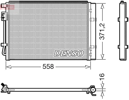 Kondensatorius, oro kondicionierius DENSO DCN41015