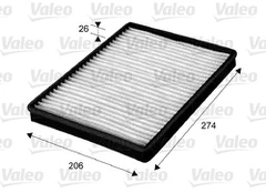 Salono filtras VALEO VAL715654