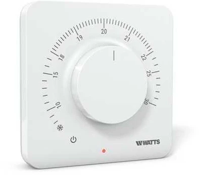 Watts Rumtermostat Vision analog hvid