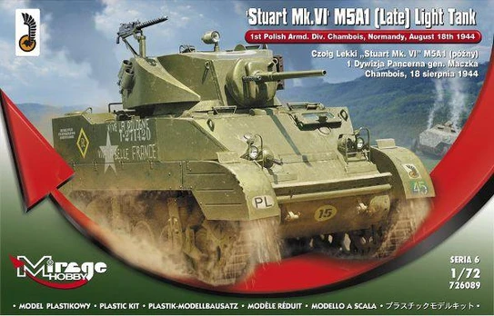 Mirage Light Tank Stuart MkVI M5A1 (726089)