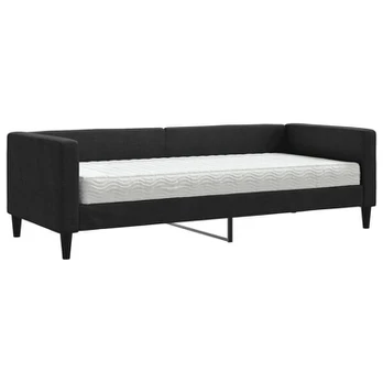 Sofa-lova vidaXL, 80x200 cm, juoda